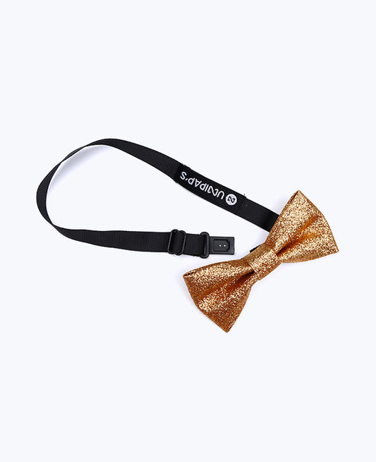 Noeud Papillon à Paillette Doré n°2 Enfant en Polyester «Olive»