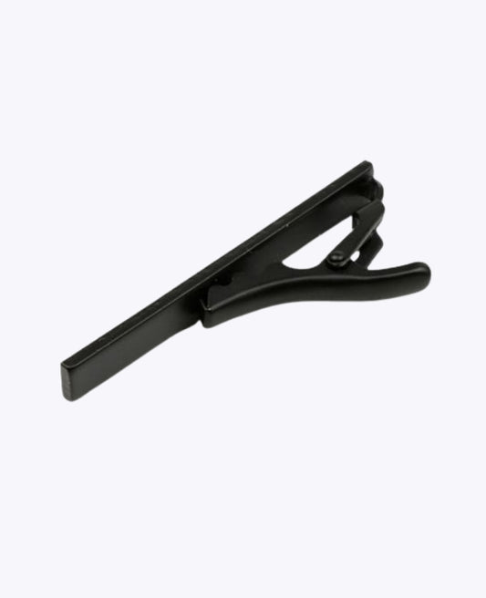 Pince à Cravate Noir en Métal