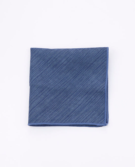 Pochette de Costume Bleu n°1 en Polyester | Augustin - Unipap's