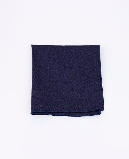 Pochette de Costume Bleu n°7 Homme en Coton | Edgard | Unipap's