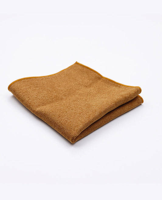 Pochette de Costume Marron n°1 en Effet Velours | Simon - Unipap's