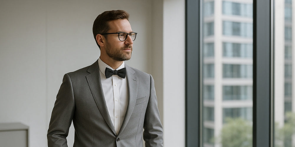 Comment porter le nœud papillon au bureau pour un look homme élégant Kuva