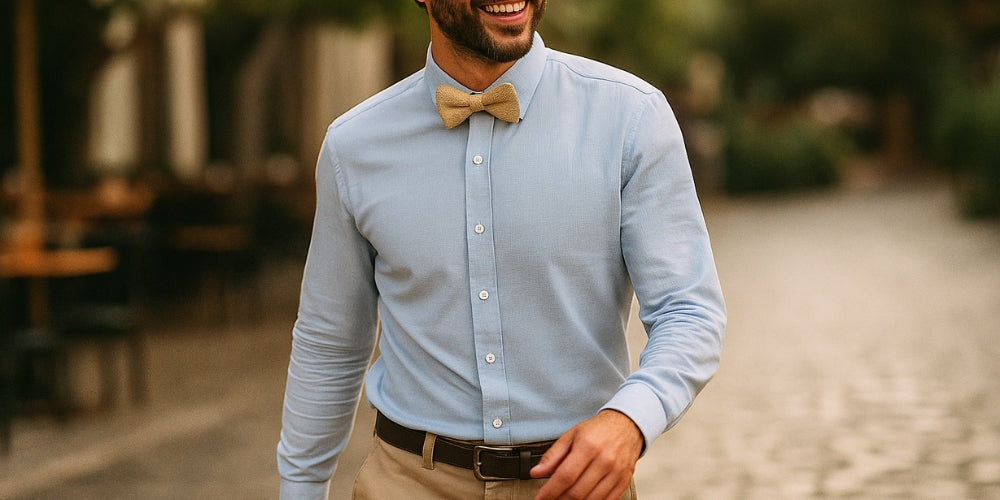 Les avantages des nœuds papillon tricot pour un style décontracté chic Kuva