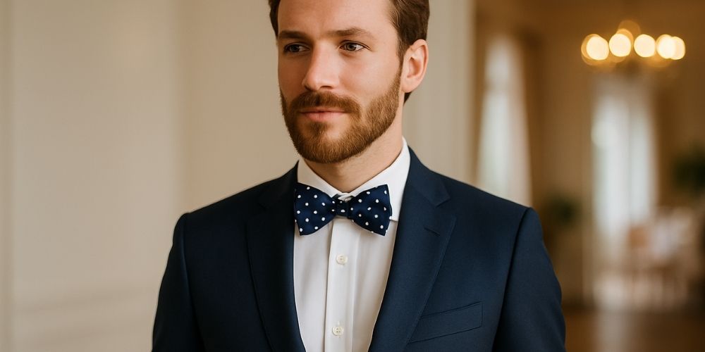 Noeud papillon à pois : Conseils pour un look homme élégant et original Kuva