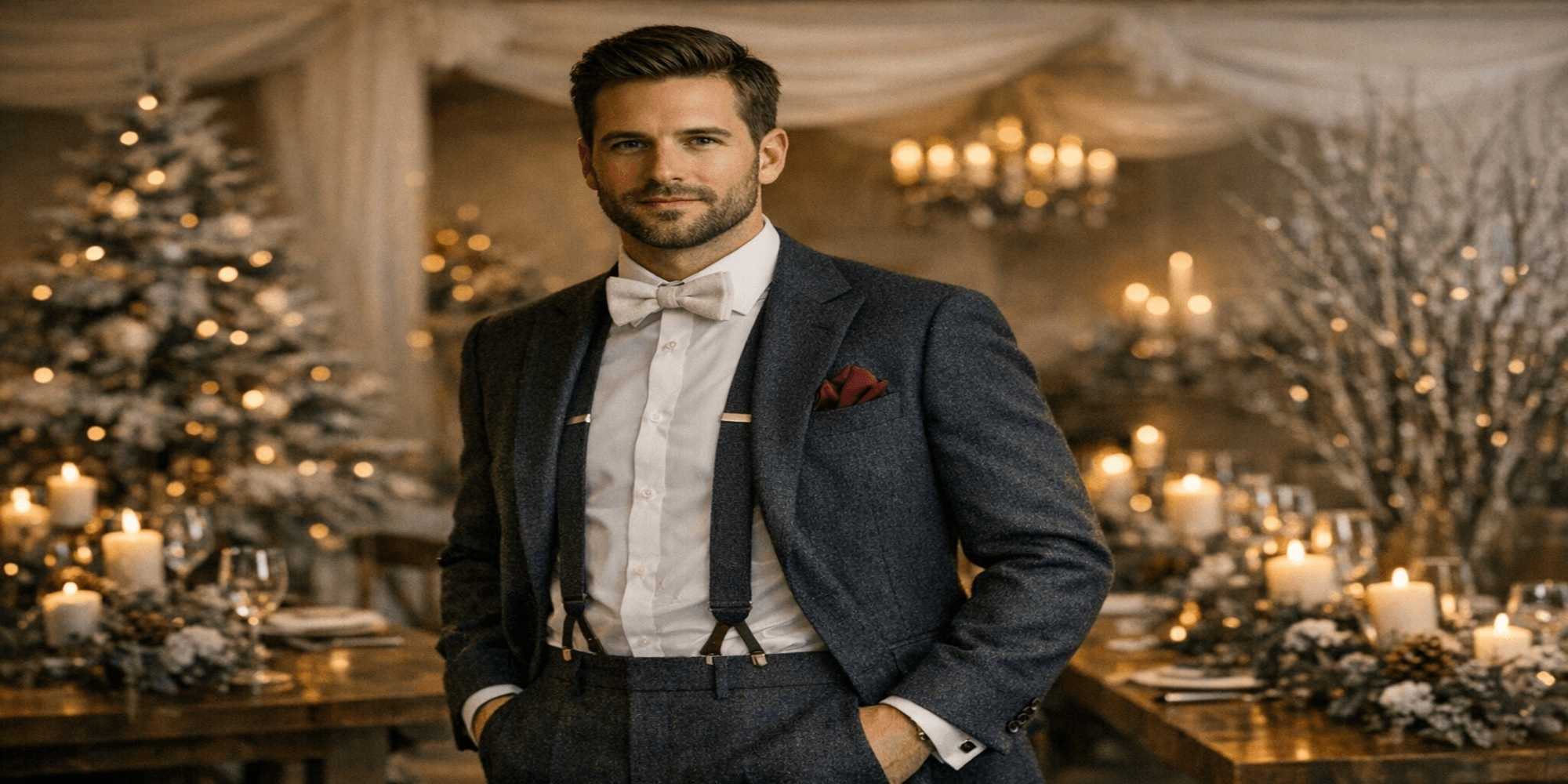 Quelles bretelles choisir pour un mariage d’hiver élégant ? Kuva