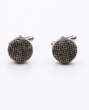 Boutons de Manchette Gris n°2 en Laine | Claude - Unipap's