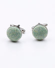 Boutons de Manchette Vert n°1 en Laine | Claude - Unipap's