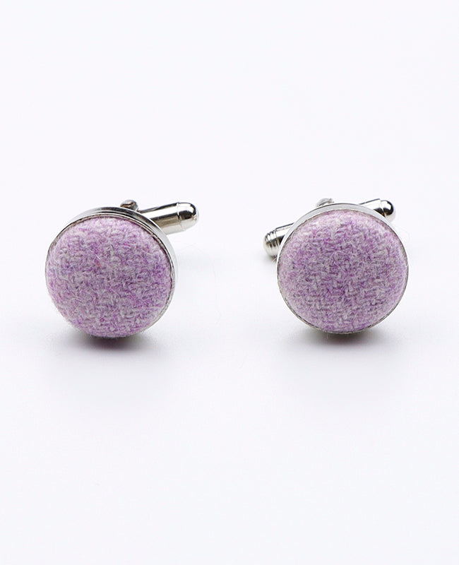 Boutons de Manchette Violet en Laine | Claude - Unipap's