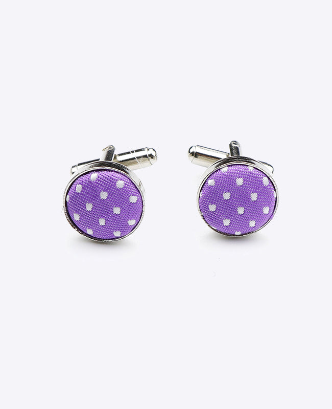 Kalvosinnapit Violetti nro 1 Pilkullinen Polyesteri "Louis"