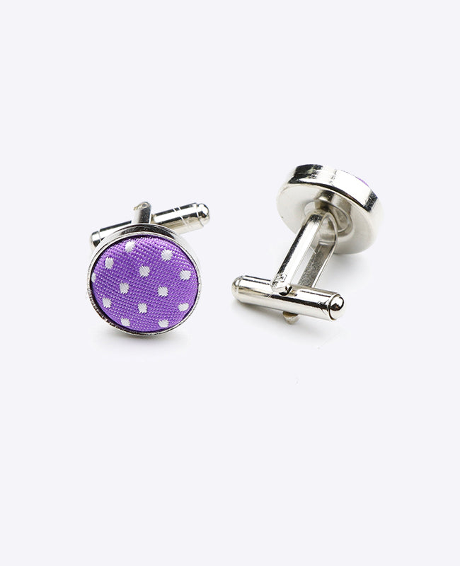 Kalvosinnapit Violetti nro 1 Pilkullinen Polyesteri "Louis"