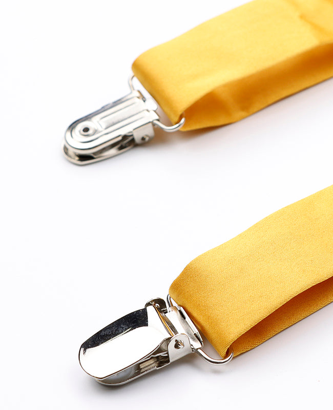 Bretelles Enfant Jaune n°1 en Polyester «Ernest»