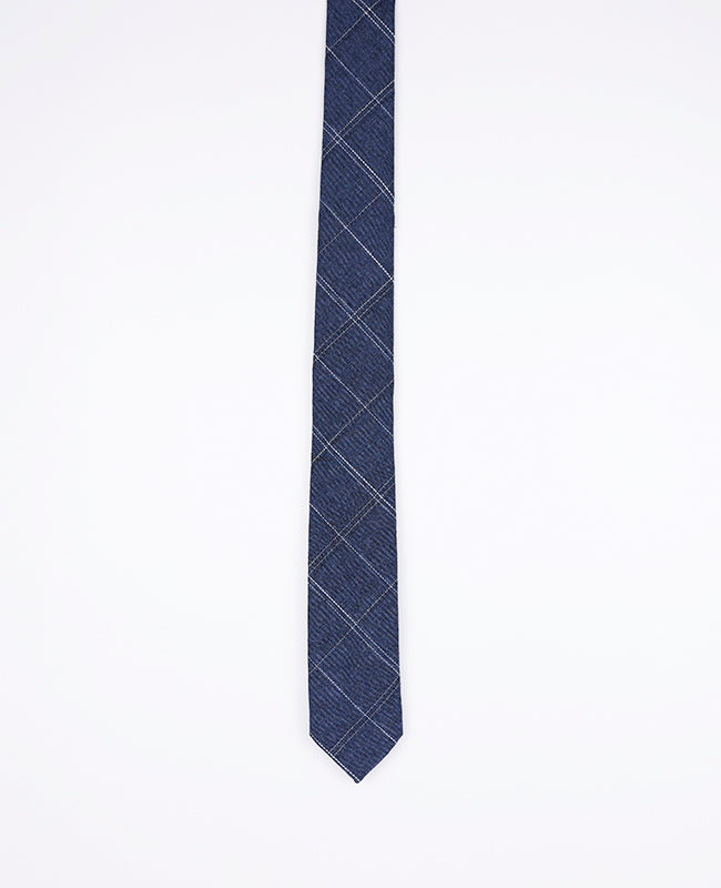 Solmio Tartan Sininen Miehet Puuvillaa | Marcel - Unipap's