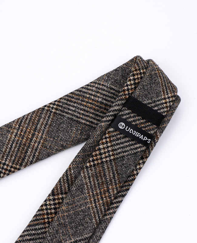 Solmio Tartan Harmaa nro 6 Miehet villaa | Norbert - Unipap's