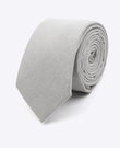 Cravate Gris n°3 Homme en Coton | Edgard | Unipap's