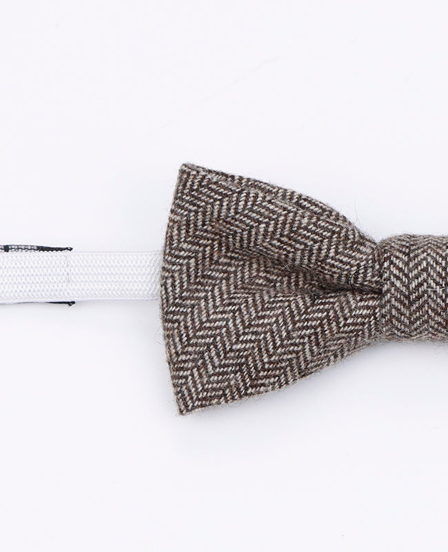 Noeud Papillon Gris n°3 Enfant en Laine | Claude - Unipap's