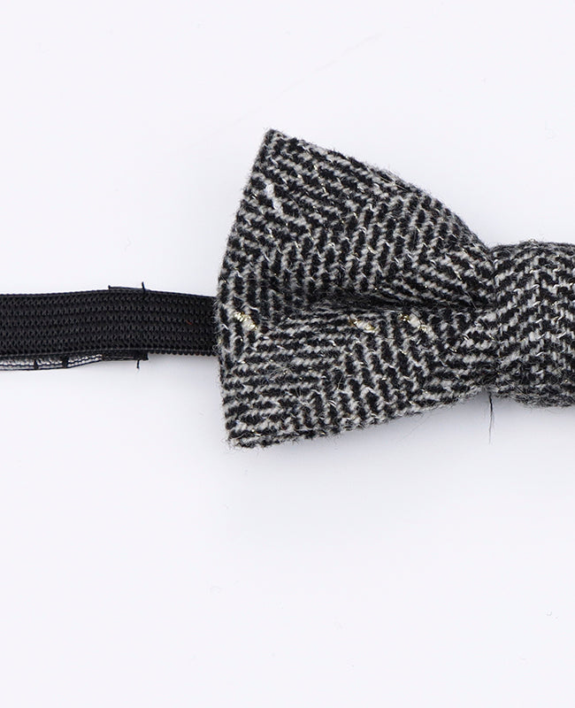 Noeud Papillon Tartan Gris n°8 Enfant en Laine | Norbert - Unipap's