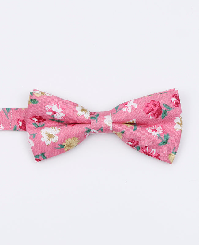 Noeud Papillon Liberty Rose n°3 Homme en Coton | Gaspard - Unipap's