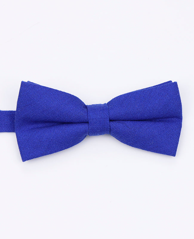 Noeud Papillon Bleu n°4 Homme en Lin | Basile - Unipap's