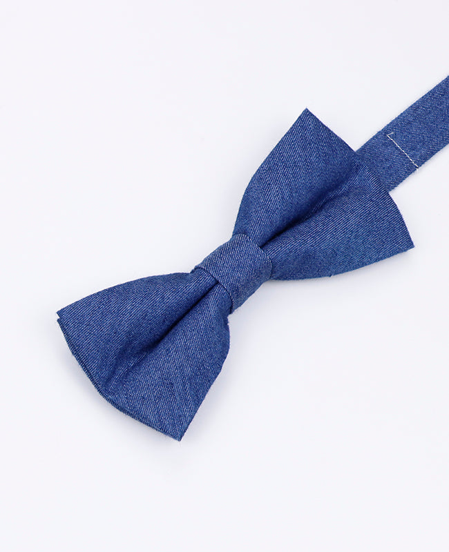 Noeud Papillon Bleu n°4 Homme en Coton «Edgard»