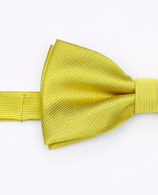 Noeud Papillon Jaune n°2 Homme en Polyester | Lucien - Unipap's