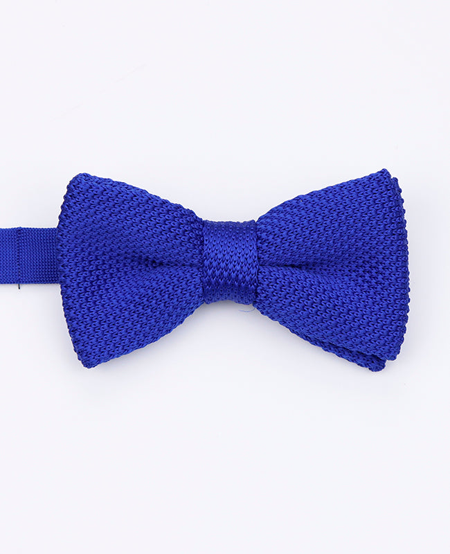 Noeud Papillon Bleu n°1 Homme en Tricot «Léon»