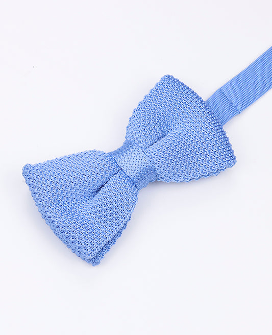 Noeud Papillon Bleu n°3 Homme en Tricot «Léon»