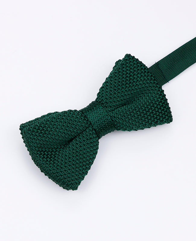 Noeud Papillon Vert n°1 Homme en Tricot «Léon»
