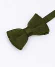 Noeud Papillon Vert n°2 Homme en Tricot «Léon»