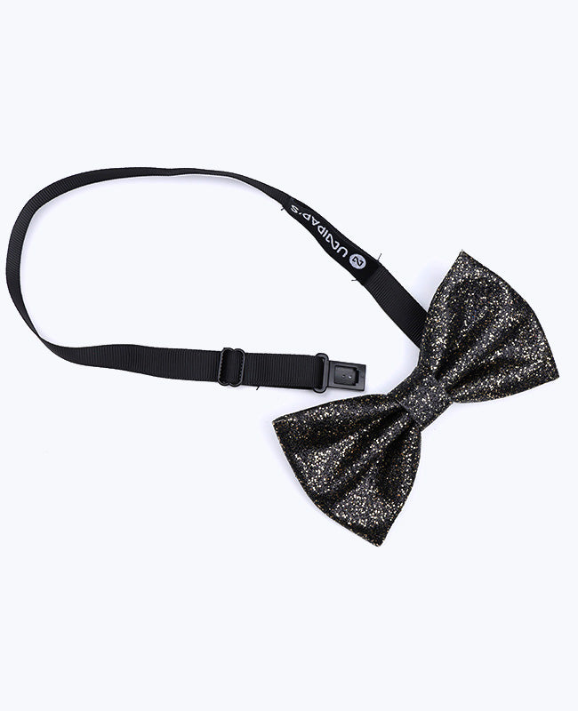 Noeud Papillon à Paillette Noir n°2 Homme en Polyester «Olive»