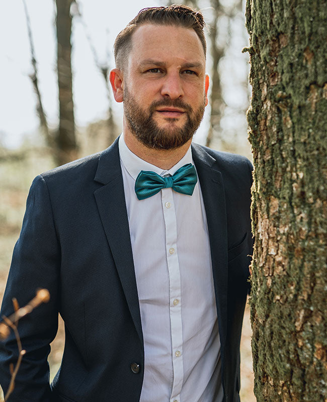 Noeud Papillon Bleu n°6 Homme en Polyester «Martin»