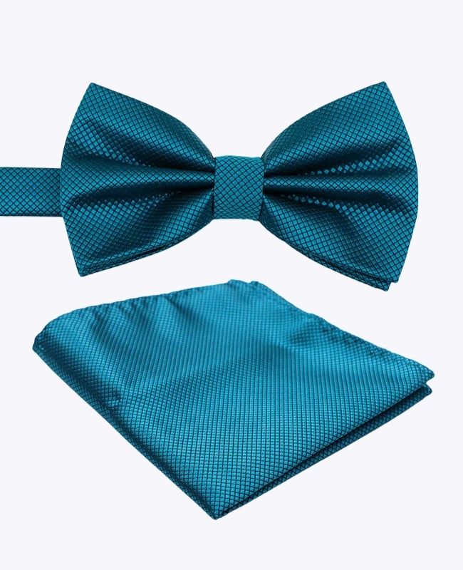 Rusetti + Puvuntaskuliina Sininen n°6 Miehille polyesteristä «Martin»