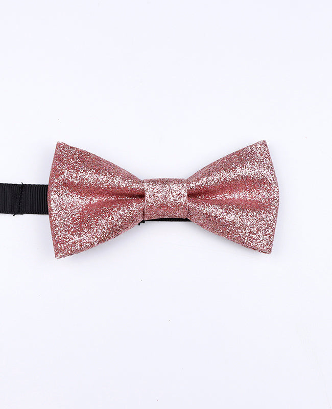 Vaaleanpunainen kimaltava rusetti n°4 lapsille polyesteristä «Olive»