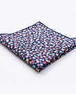 Pochette de Costume Liberty Bleu n°12 en Coton | Gaspard - Unipap's