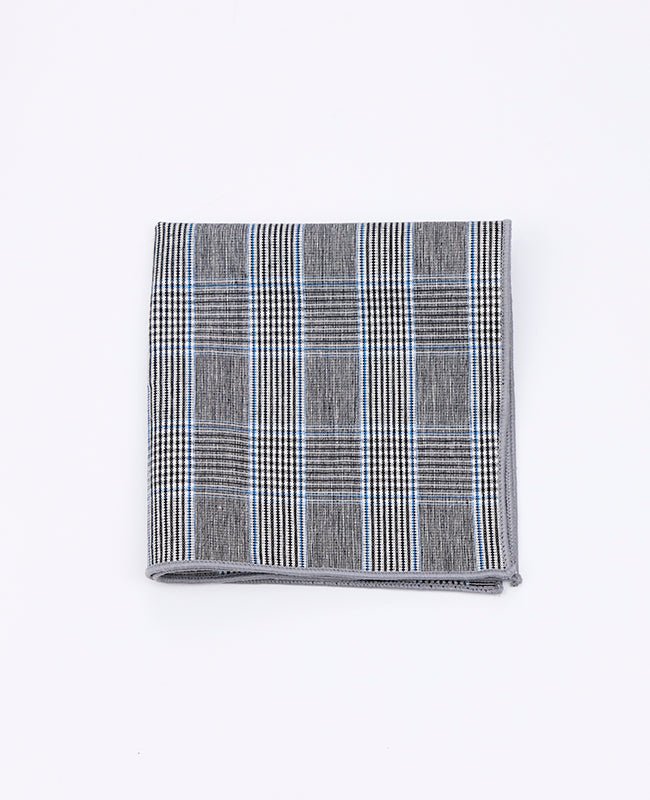 Taskuhuivi Tartan Harmaa nro 1 Puuvillaa | Marcel - Unipap's