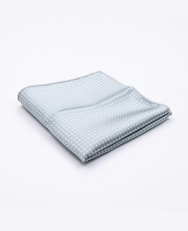 Taskuhuivi Harmaa Pilkullinen Polyesteri "Louis"