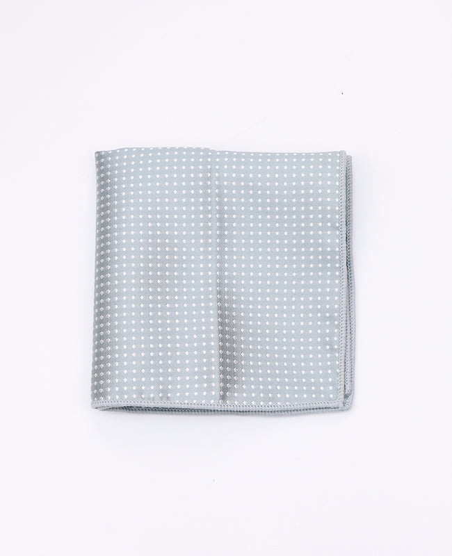 Taskuhuivi Harmaa Pilkullinen Polyesteri "Louis"