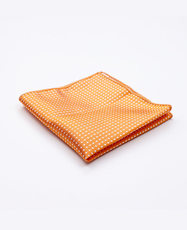 Taskuhuivi Oranssi Pilkullinen Polyesteri "Louis"