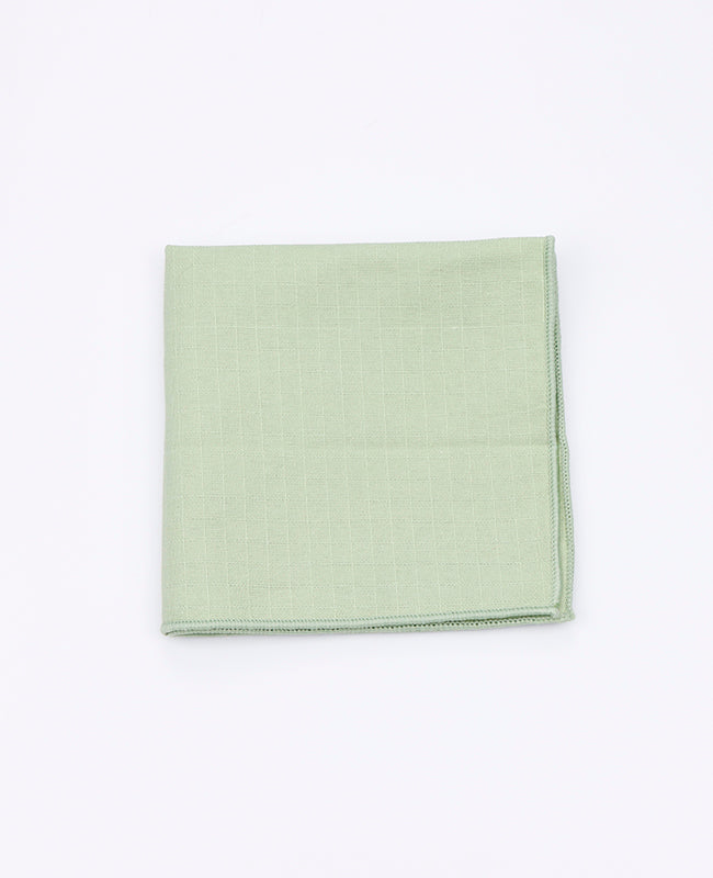 Pochette de Costume Vert n°1 en Coton | Oscar - Unipap's