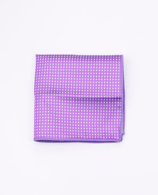 Taskuhuivi Violetti nro 1 Pilkullinen Polyesteri "Louis"