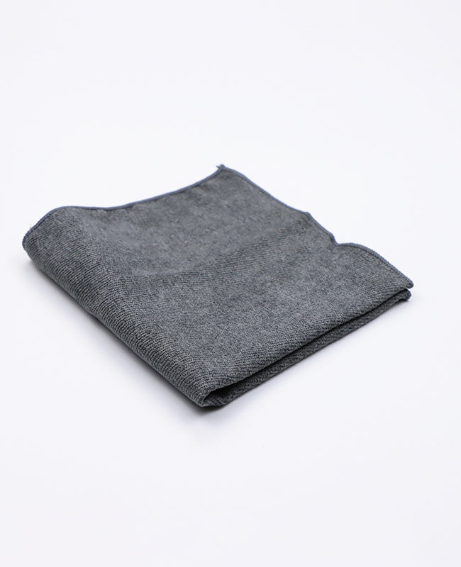 Pochette de Costume Gris n°2 en Effet Velours | Simon - Unipap's