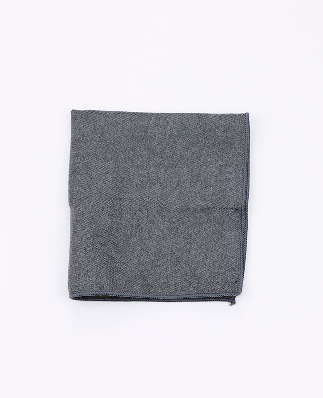 Pochette de Costume Gris n°2 en Effet Velours | Simon - Unipap's