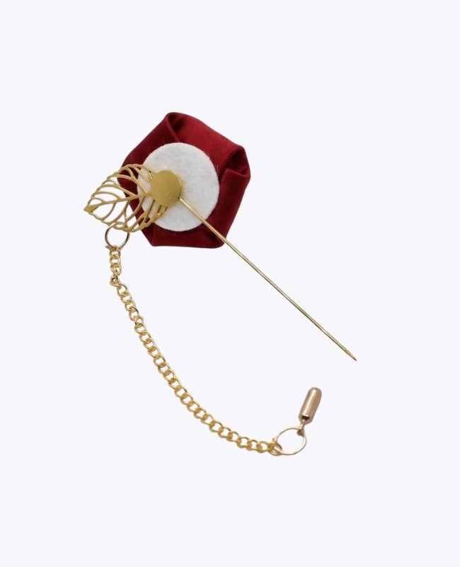 Napinläpi kukka Kukka Punainen Miehet "Alfred"
