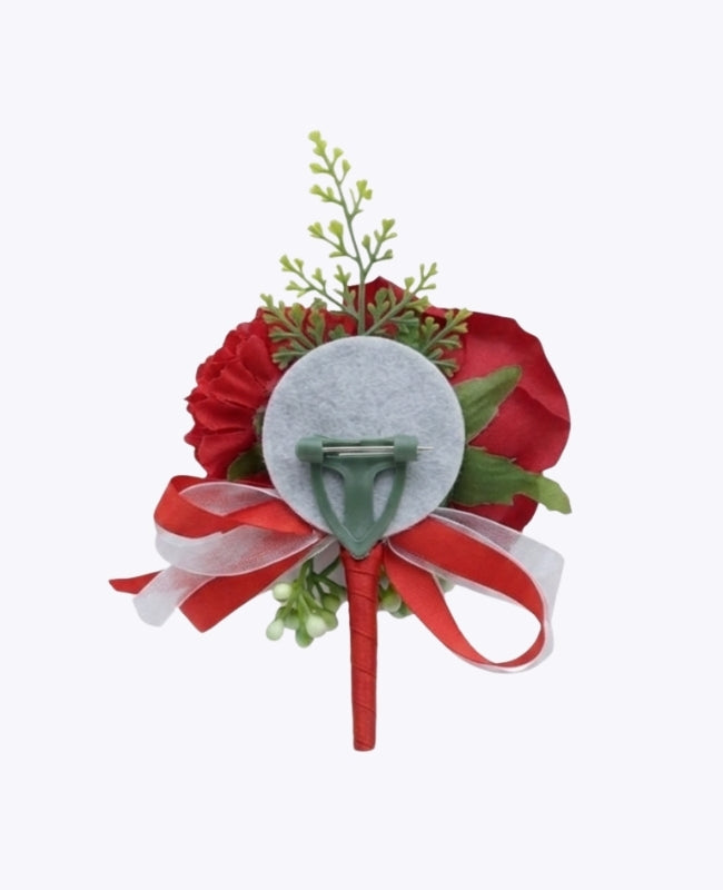 Napinläpi kukka Punainen Miehet "Valentin"
