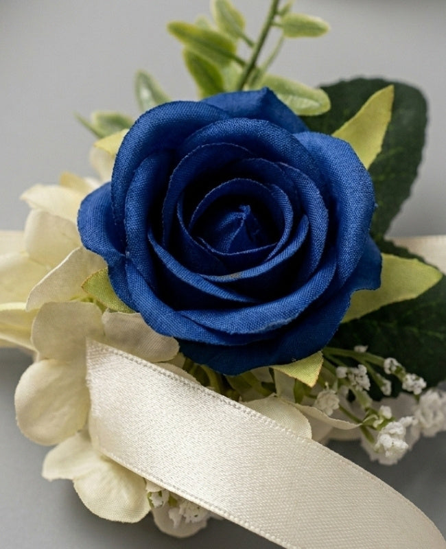 Bracelet Fleur Bleu Femme "Gabriel"