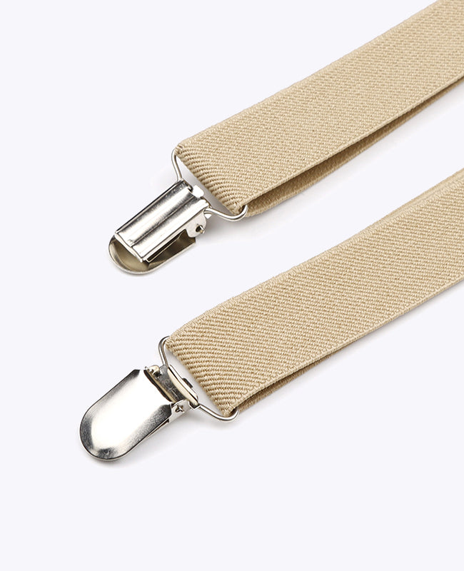 Henkselit Beige Puuvillaa "Ferdinand"