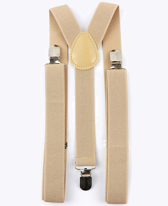 Henkselit Miehet Beige Puuvillaa "Ferdinand"