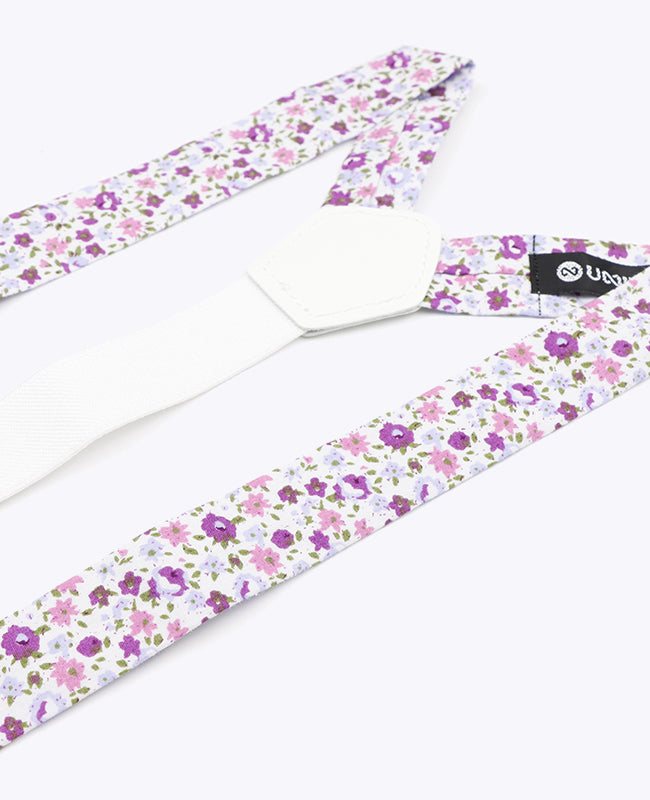 Henkselit Miehet Liberty Violetti Puuvillaa "Gaspard"