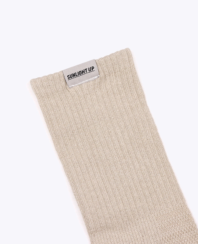 Miesten Sukat Beige nro 1 Puuvillaa "Maurice"