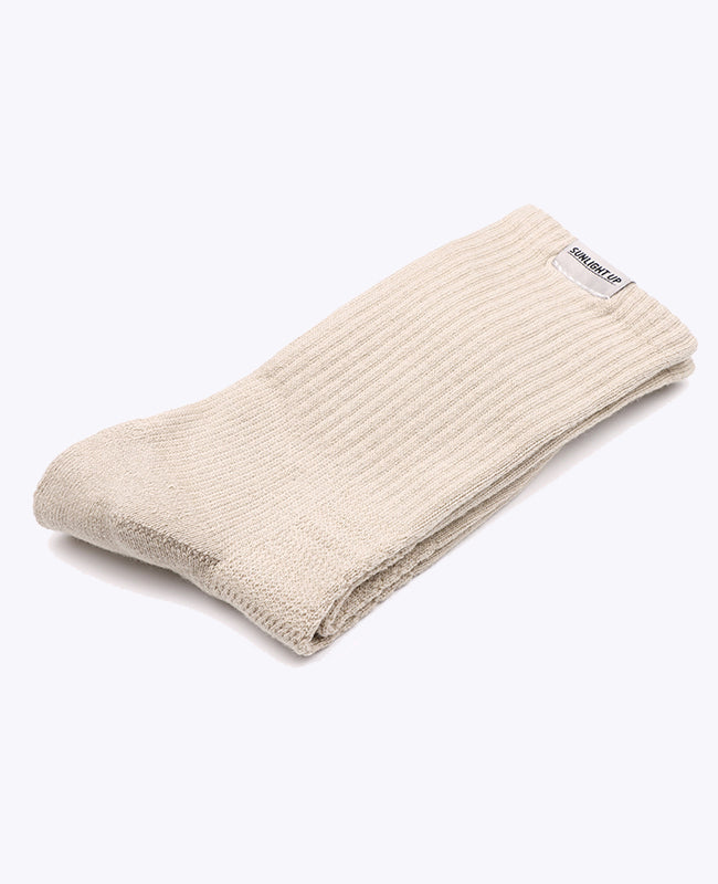 Miesten Sukat Beige nro 1 Puuvillaa "Maurice"