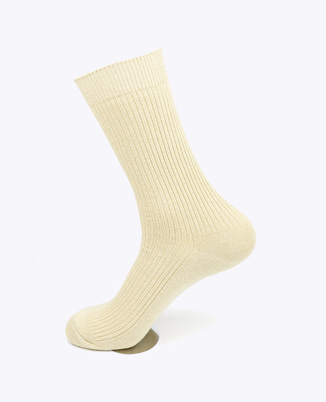 Sukat Miehet Beige nro 2 Puuvillaa "Maurice"